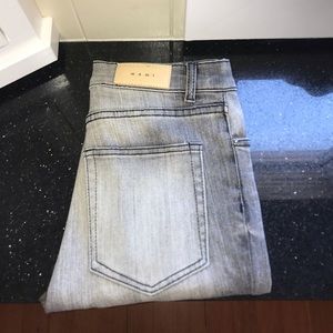 MNML Jeans In Distressed Grey Size 33